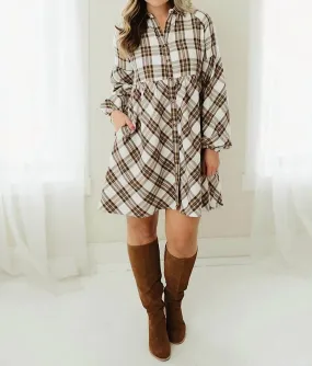 Aapparella - Plaid Mini Dress