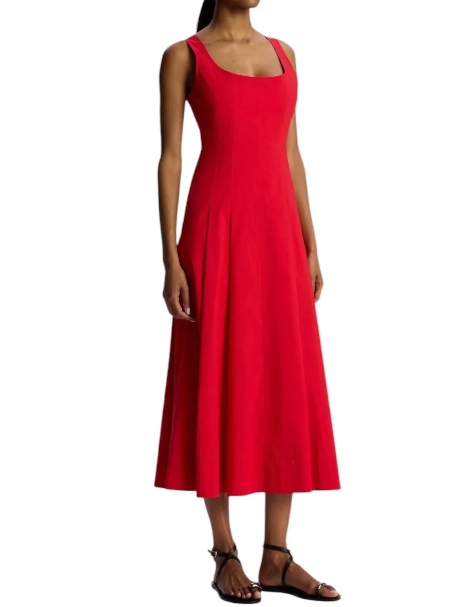 A.L.C. - Isabel Cotton Midi Dress