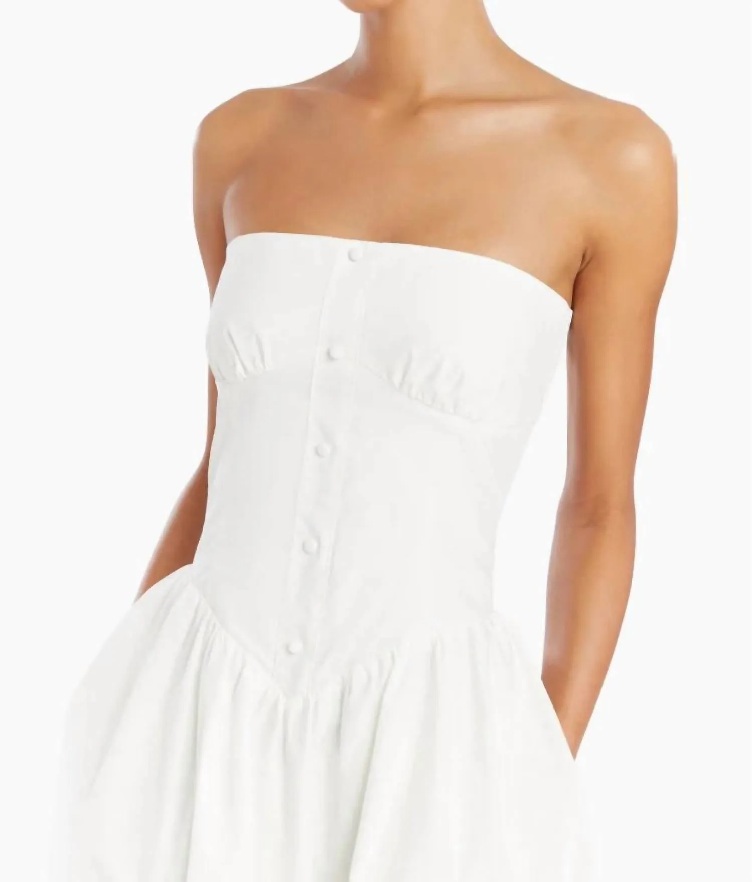 Amanda Uprichard - Strapless Holland Dress