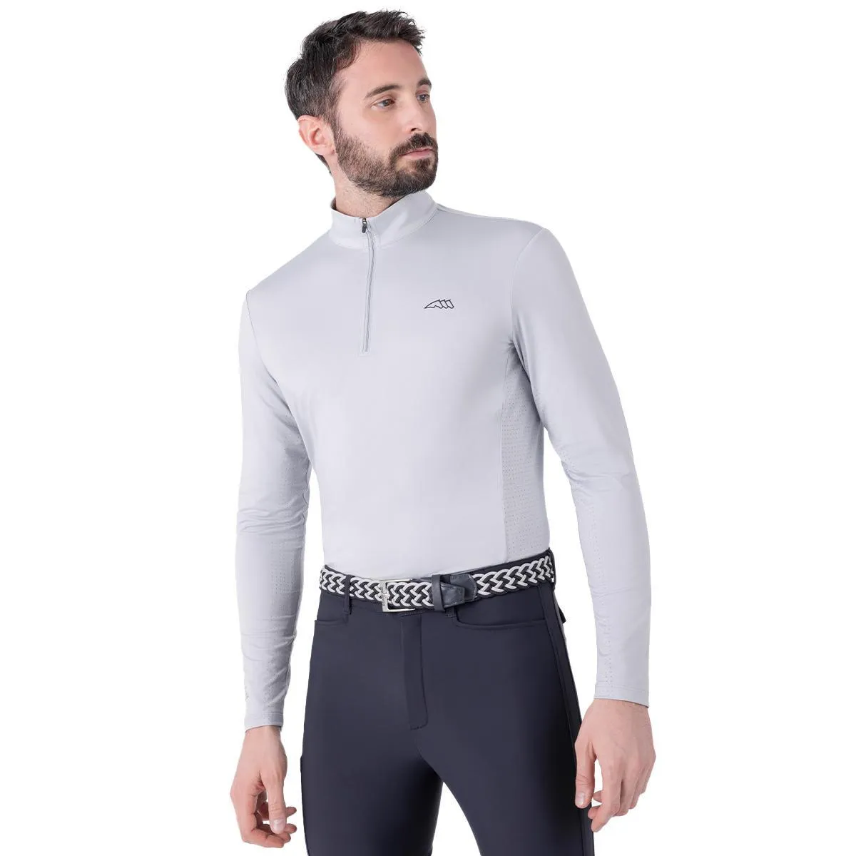 Equiline Men's Elibre Half Zip Second Skin Anti-UV