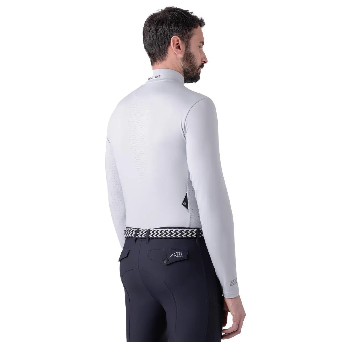 Equiline Men's Elibre Half Zip Second Skin Anti-UV