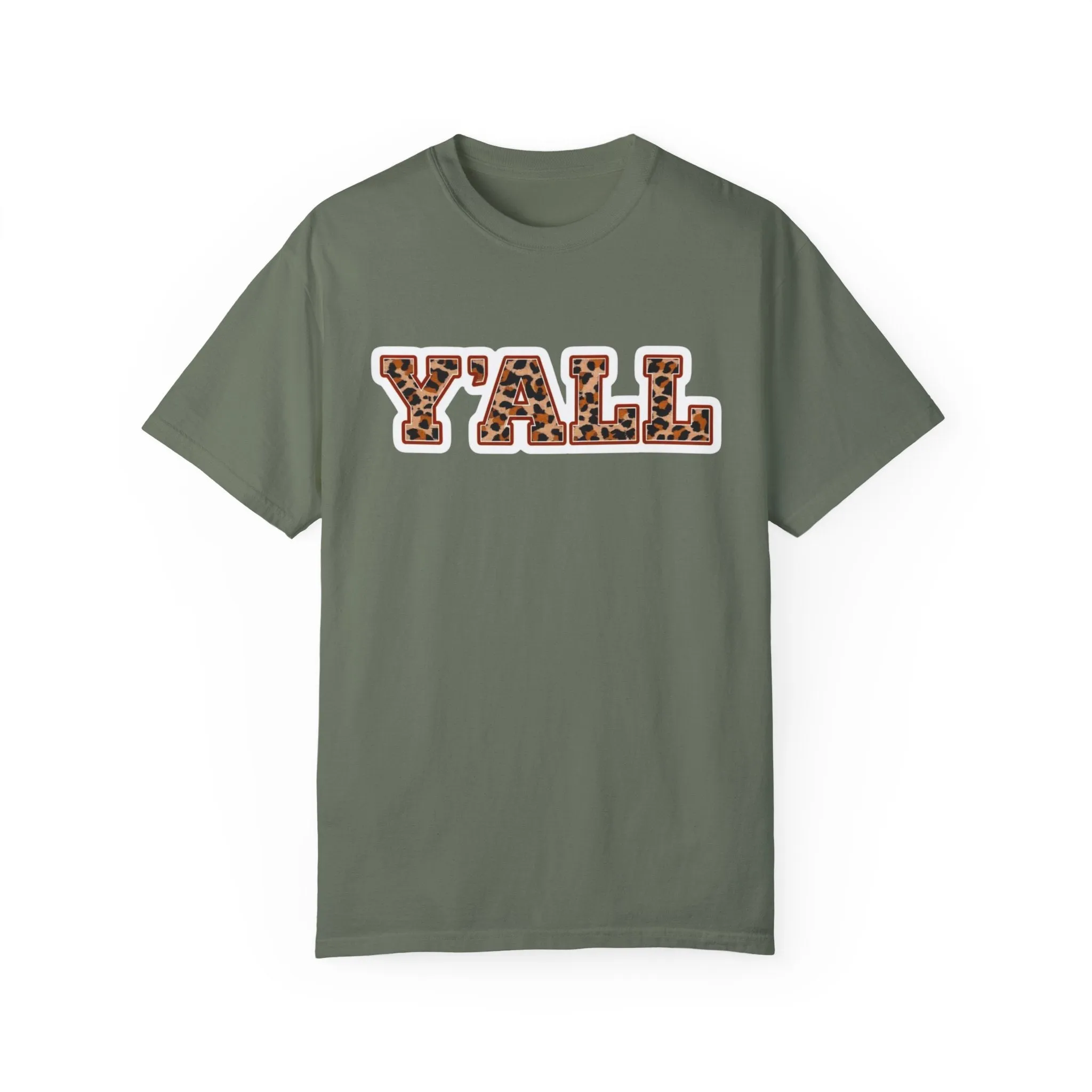 Fun Y'ALL Unisex Garment-Dyed T-Shirt | Casual Southern Style Tee