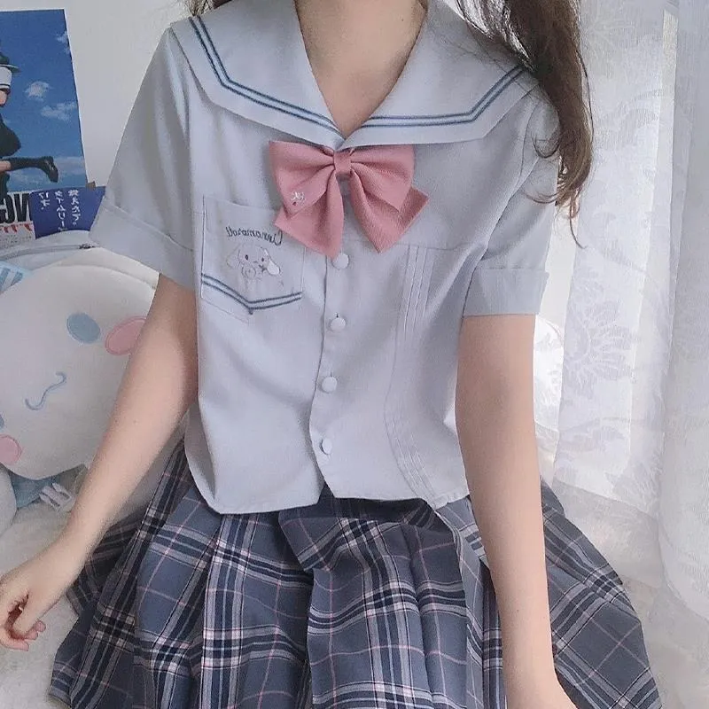 Kawaii Cinnamorol Sailor Suit Shirt