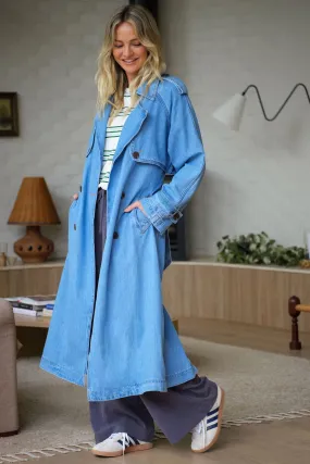 Lg Denim Trench