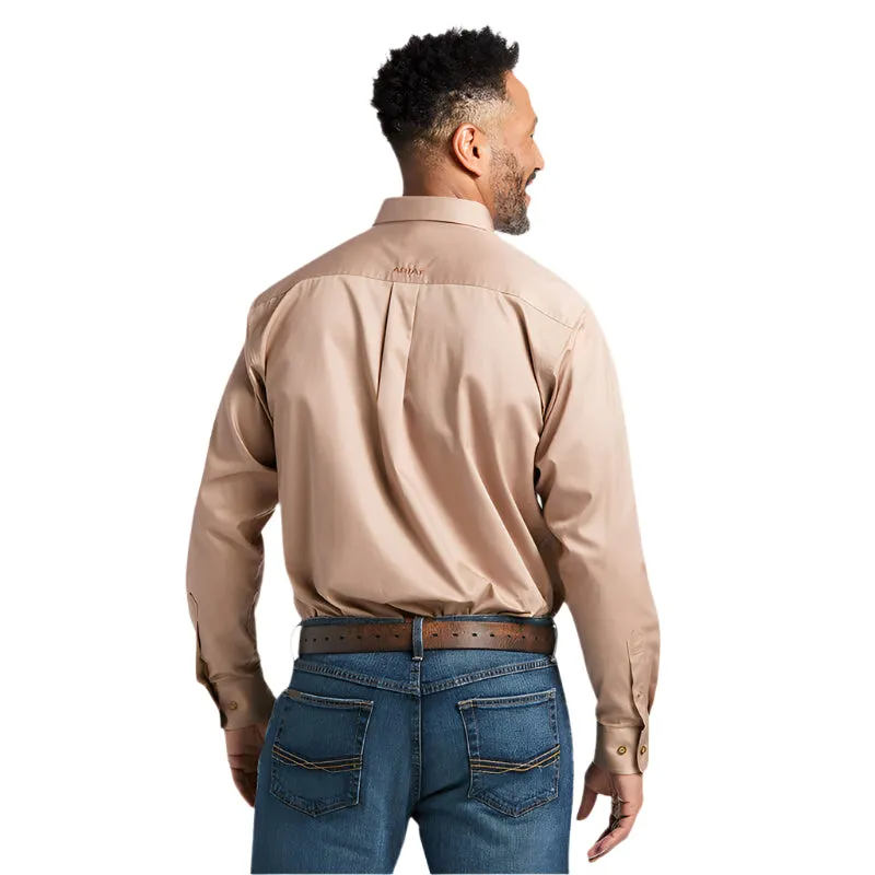 Men's Ariat Solid Twill Classic Fit Shirt 10000505