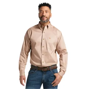 Men's Ariat Solid Twill Classic Fit Shirt 10000505