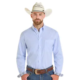 Men's Panhandle Long Sleeve Button Up RMB2S06531