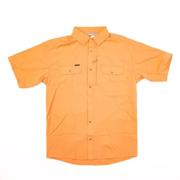Men's Poncho Button Up Shirt Mexican sunset-Reg
