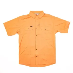 Men's Poncho Button Up Shirt Mexican sunset-Reg