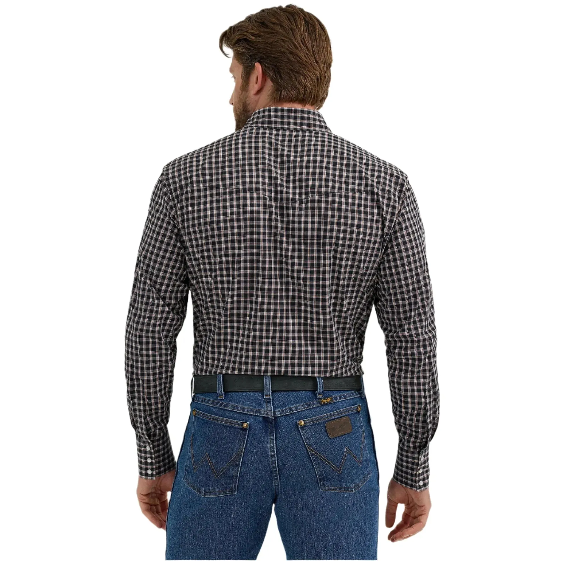 Men's Wrangler® Wrinkle Resist Long Sleeve Shirt - Classic Fit 112355370
