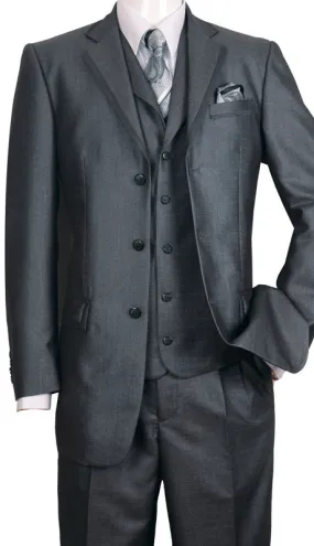 Milano Moda 5909-BLK Mens Suit