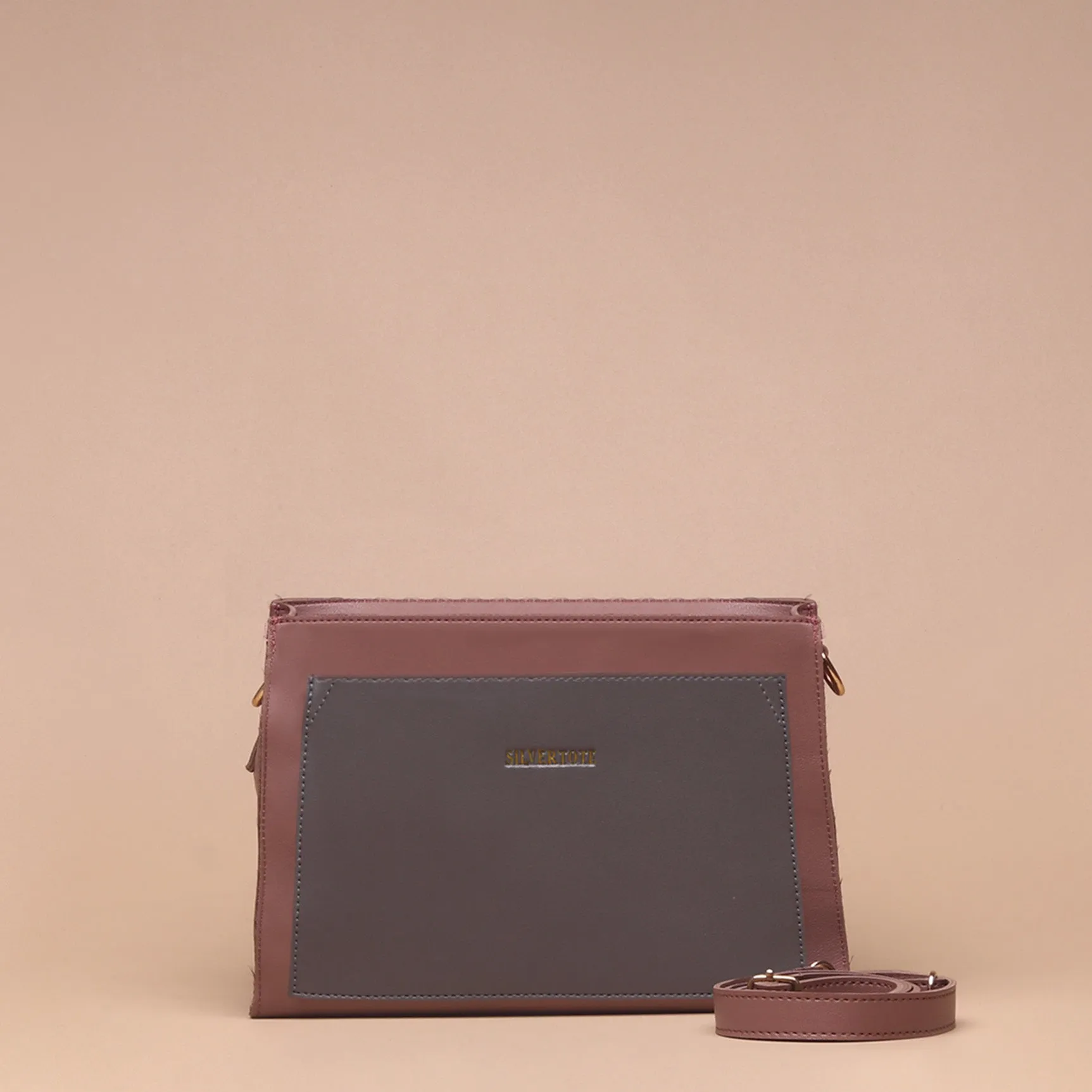 Tas Selempang Wanita Silvertote Jess CB Taupe