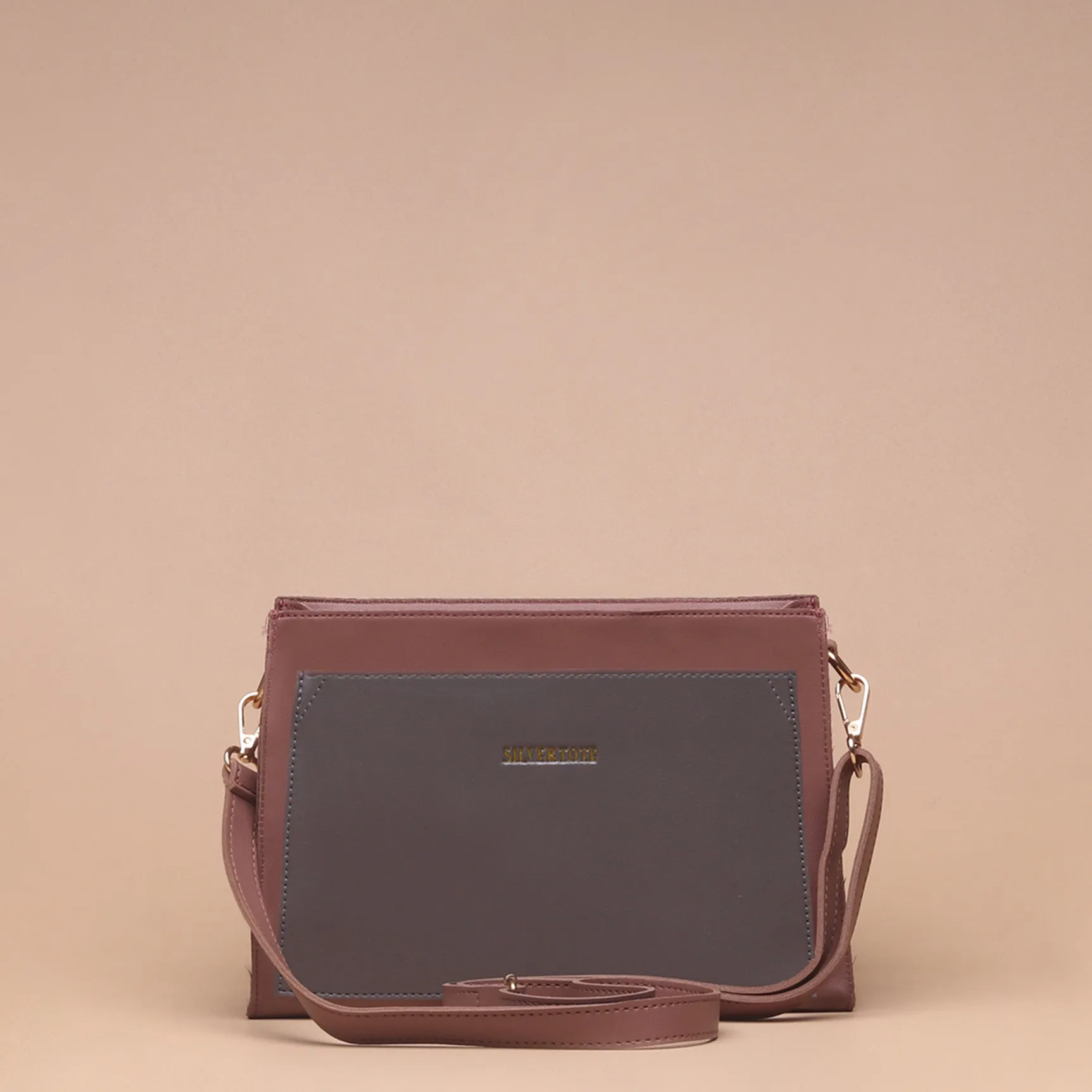 Tas Selempang Wanita Silvertote Jess CB Taupe