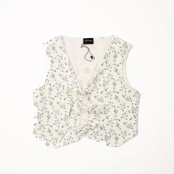 Women's Miou Muse Floral Print Vest T4797ST